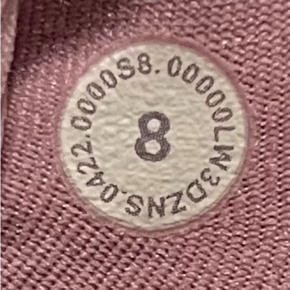 Lululemon Athletica Ebb to Street Long Sleeve Shirt | size: 8 | Lavender Dew - Picture 5 of 6